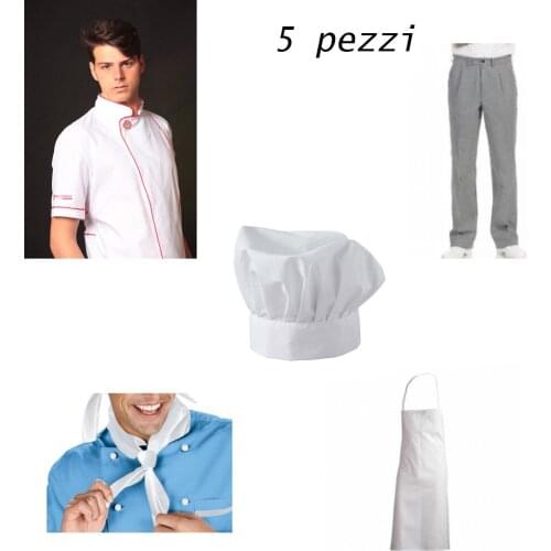 Uniform complete pizza jacket pizza maker lot pizzetteria Rotisserie Kitchen