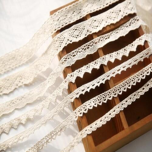 Cotton edge, cotton thread, braided belt, cotton lace, accessories, clothes, lace decoration, handmade diy fabric