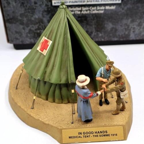 Corgi 1/32 Forward March CC59188 Battle of the Somme Red Cross Casualty Tent IN GOOD HANDS Toys Gift Collection
