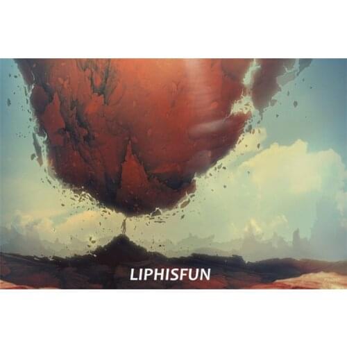 LIPHISFUN Diamond Painting Embroidery Full Drill Home Decor Square/round Cross Stitch DIY Landscape Sky Craft Kit