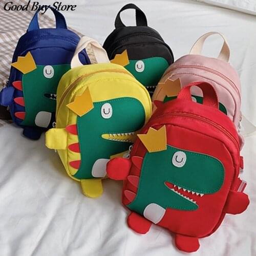 Cute Dinosaur Backpacks Children School Book Bags Kids Child 3D Animal Cartoon Schoolbag Girls Boys Shoulder Backpack Satchel