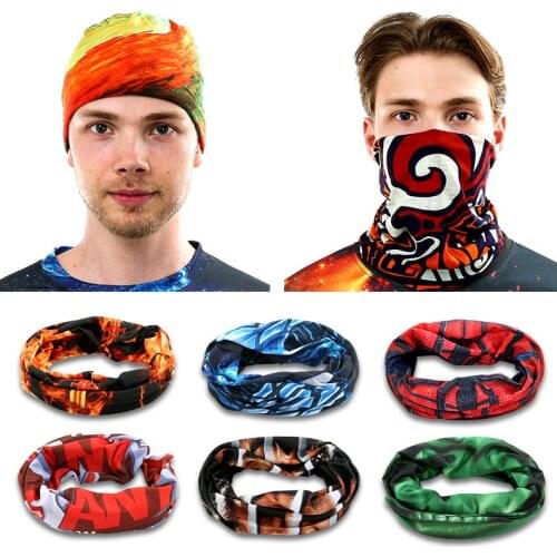 Mens and womens bicycles outdoor scarves womens mens sunscreen scarf hiking scarf multi-functional scarf