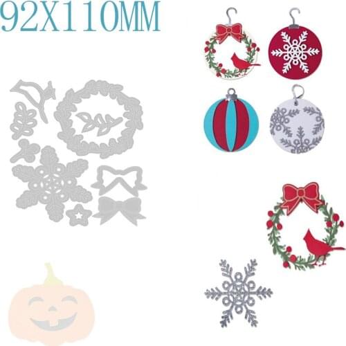 Christmas Snowflake Metal Cutting Dies For DIY Making Scrapbooking Greeting Card Paper No Stamps New Cutting Dies Arrival 2021