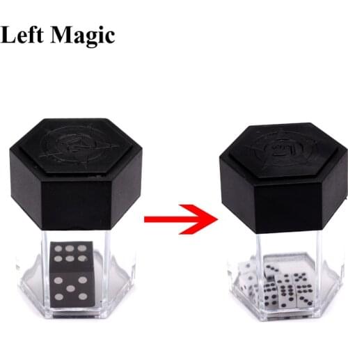 Explosion Dice Magic Tricks Big Explode Close Up Street Magic Joke Prank Toy Illusion Mentalismo Magician Children Kids Gift