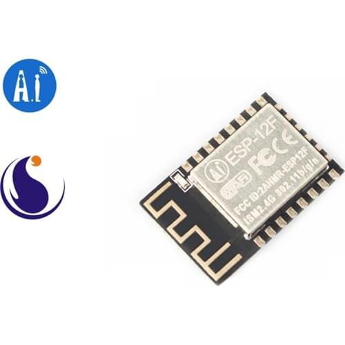 ESP-12F Ai-Thinker 2.4 GHz Wi-Fi module ESP8266EX Chip / Serial to WiFi / Wireless pass-through / AIoT Internet of things