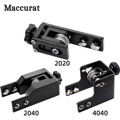 2020 X axis V-Slot 2040 Y axis timing belt Stretch Straighten tensioner For Ender 3 5 v2 CR-10 10S PRO upgrade 3d printer Parts