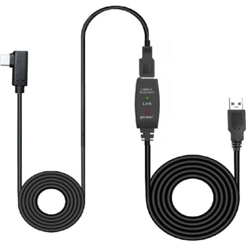 8M/ 26FT VR Extension Cable USB3.0 Stable Data Line Type A to C USB Headset Cable for Oculus Quest Link Steam VR Accessories