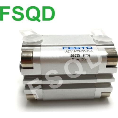 ADVU-32-5,10,15,20,25,30,35,40,45,50-A-P-A ADVU-32-5,10,15,20,25,30,35,40,45,50-P-A FSQD FESTO Compact Cylinders Pneumatic ADVU