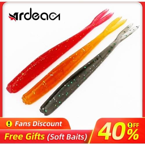 Ardea Soft Lure 11pcs 1g Worm Swimbait Wobblers Artificial Silicone Bait Shrimp Trout Carp Fishing Tackle