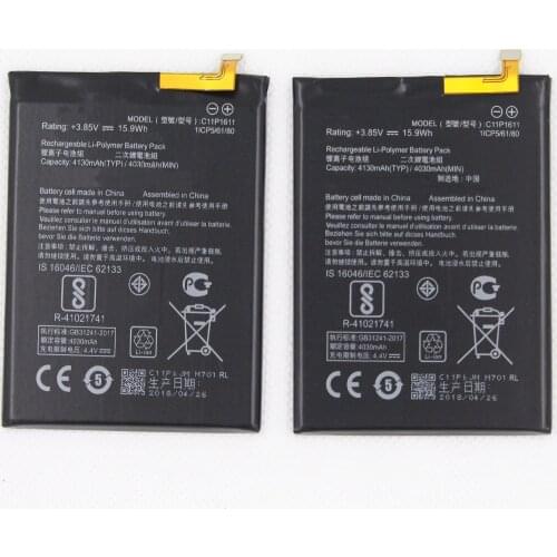 ISUNOO C11P1611 4130mAh Battery For ASUS Zenfone 3 Max Z3 Max ZC520TL X008DB Peg For ASUS 3 X008 X008D Z01B Battery