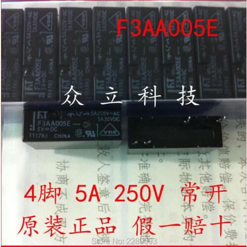Free Shipping! FTR-F3AA005E-HA FTR-F3AA005E 5VDC F.T-F3AA005E F3AA005E F3AA005E-5V POWER RELAY