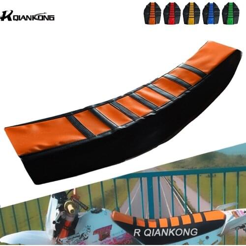 For 85SX/85XC 125EXC 150SX/XC/XC-W 250EXC/EXC-F 450EXC/R/EXC Dirt Pit Bike Enduro Motorcycle Ribbed Gripper Soft Seat Cover