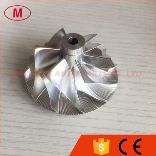 GTA15-25 41.55/56.03mm 6+6 blades 737689-0002 turbo billet/milling/aluminum 2024 compressor wheel for 769708
