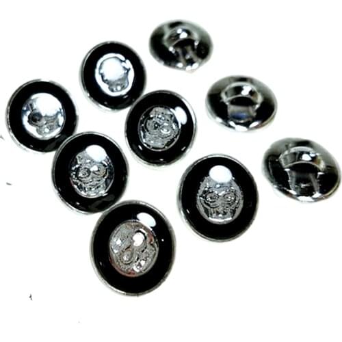 HL 50/150pcs 12mm New Dripping Oil Shank Plating Buttons DIY Apparel Sewing Accessories Shirt Buttons