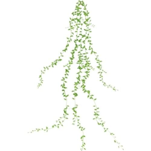 1 Pc 82cm Faux Plant Fake Hanging Green Artificial String Of Pearls Vine Wedding Party Home Wall Decor High Quality Hot Sale New