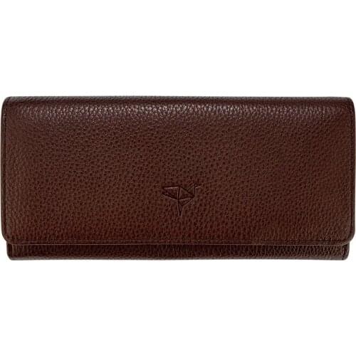 Genuine Leather Womens Wallet with Mobile Phone Compartment 1st Class Carteira Feminina Кошелек Женский Carteras Para Mujer