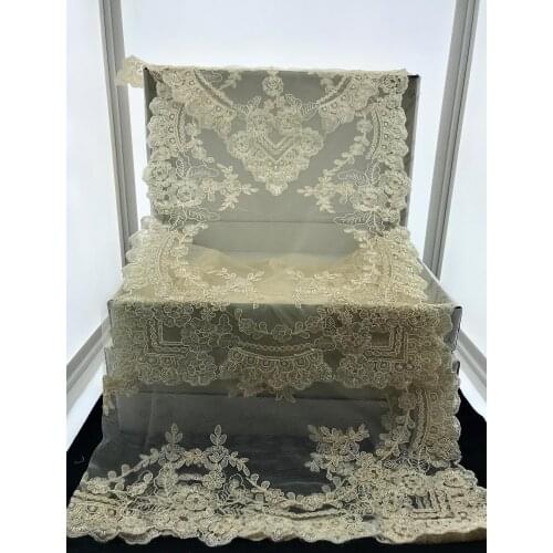 Cream Salon Set 16 PIECE Tulle meari 07