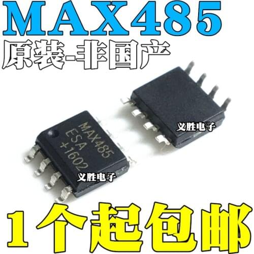 New and original MAX485CSA MAX485ESA RS485 transceiver SOP8 Original communication transceiver, transceiver IC chip, integrate