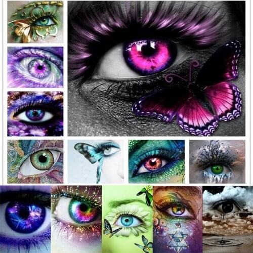 Christmas gift 5d diamond mosaic sale magic eye 5d diamond painting full square/round magic eye diy diamond embroidery full set