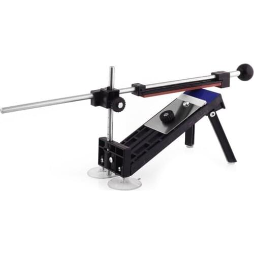 Knife sharpener kit system with fixed angle 4 stones