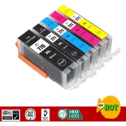 Compatible Ink cartridge for PGI770 CLI771 PGI770 suit for Canon PIXMA MG5770/MG6870/MG7770 /TS5070/TS6070/TS8070 etc