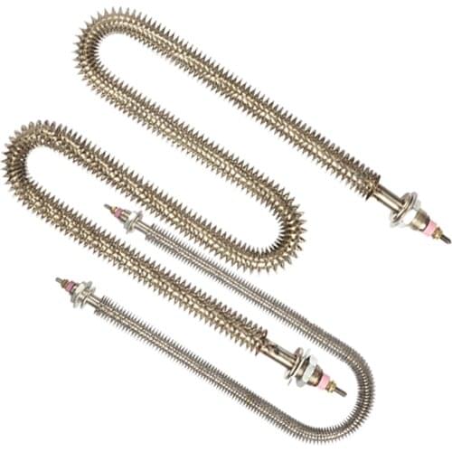 Stainless steel U-type W-type fin electric heating tube oven electric heating tube dryer heating tube dry firing 220V 380V