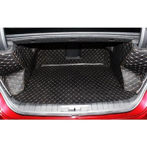 High quality! Special trunk mats for Nissan Maxima 2018-2015 waterproof boot carpets cargo liner for Maxima 2017,Free shipping