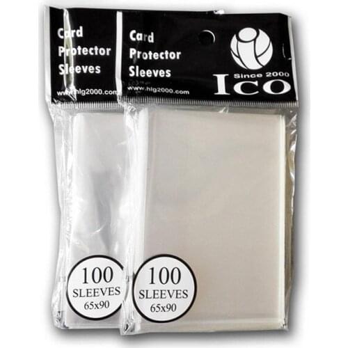 100Pcs Transparent Collection Card Film Card Set Game Games Outdoor Protector Wanzhi Kingdoms Sleeves Card Kill not O8H5