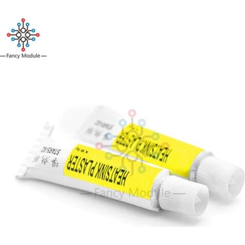 2pcs STARS-922 Heatsink Plaster Thermal Silicone Adhesive Cooling Paste Strong Adhesive Compound Glue For Heat Sink Sticky ST922