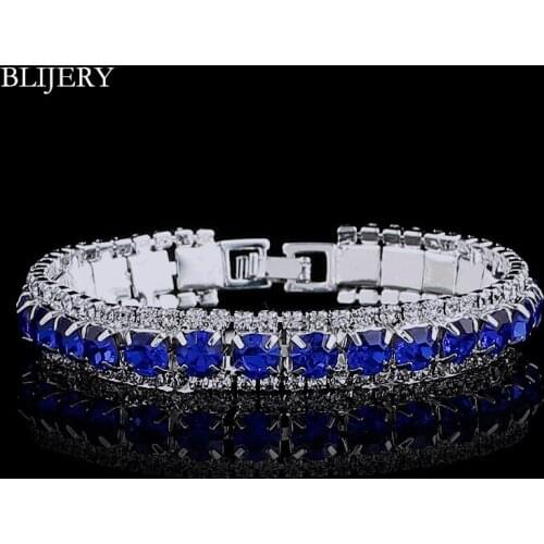 BLIJERY Blue Bracelets