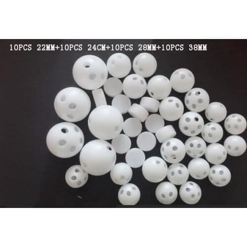 40pcs mixture Pet Baby Squeakers Rattle Ball Noise Maker Insert Dog Toy