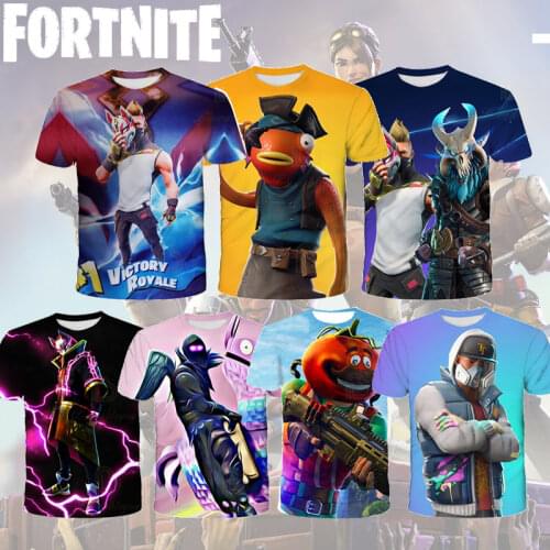 Men T-shirt Tops Shooting Game Tshirt Short Sleeves T Shirt Tee Gaming Children T Shirts Hip Hop Game Tops