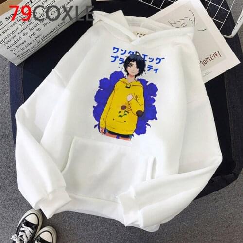 Wonder Egg Priority hoodies female 2021 grunge y2k aesthetic graphic women hoddies grunge streetwear