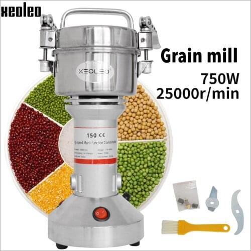 XEOLEO Grain Grind machine Electric Grain grinder Herbs grinder mil 150g Stainless steel Grinding Spices/Herbs powder machine