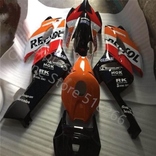 Red orange white black ABS Injection Fairing Kit Fit For HONDA CBR1000RR 2004-2005 CBR1000RR 04 05 body Motorcycle Fairing