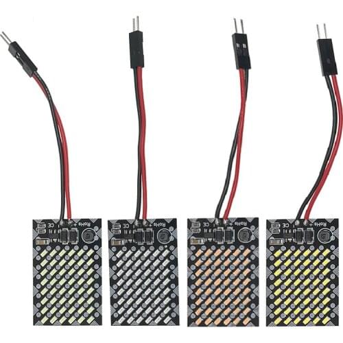 24V High quality 48Led 12LED T10 C5W License Plate Lamp Auto Door Reading Lamp Backup Bulb BA9S Festoon Light Trunk Lamp 12V