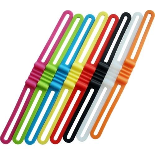 Bicycle Handlebar Tape Silica Gel Motorcycle Bandage Cycling Bicycle Grips For Fixing Bike Lights Water Bottle Bike Accessories