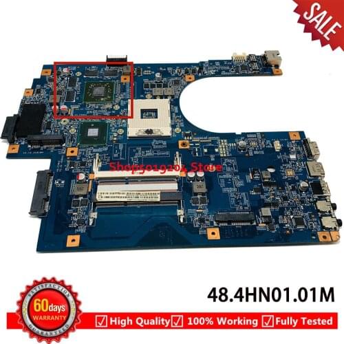 For Acer aspire 7741 7741G Laptop motherboard JE70-CP MB 09923-1M 48.4HN01.01M MBRCC01001 MB.RCC01.001 Mainboard
