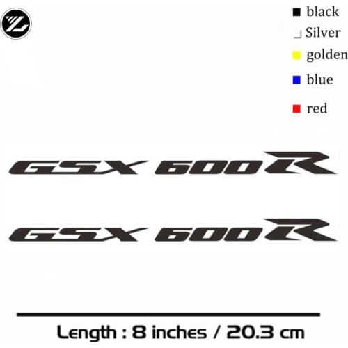 Motorcycle personality stickers moto gp body stickers wheels plastic helmet model stickers for suzuki GSXR 600 R 600r