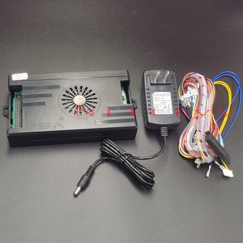 DIY Arcade Game Kit WIFI 3D Pandora XIV BOX 14 4800 In 1 Jamma PCB Board Zippy Joystick Led Chrome Push Button Power Supply Set