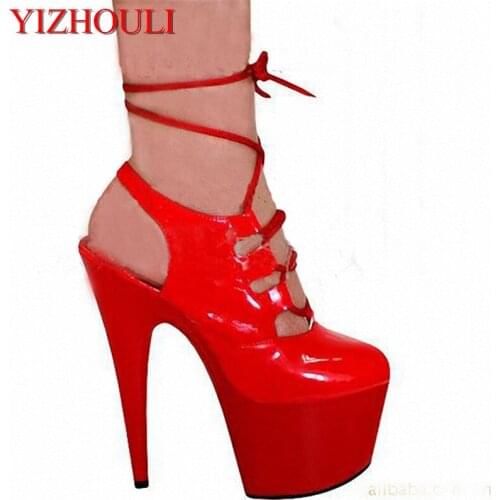 15cm Roman style The bride shoes banquet lattice-windows documentary shoes catwalk wedding specials