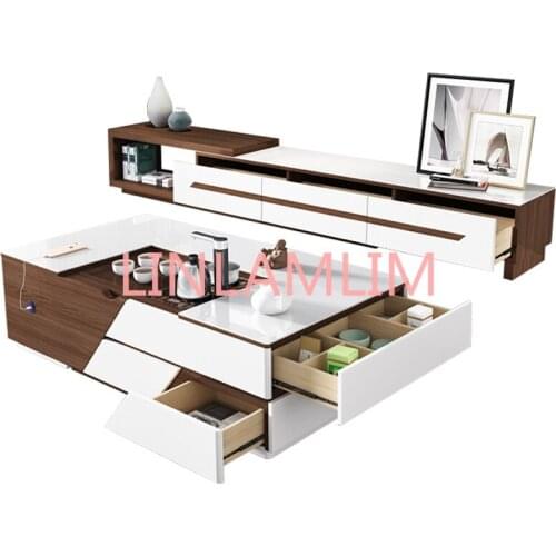 TV Stand modern Living Room Home Furniture tv led monitor stand mueble tv cabinet mesa tv table+ tea Coffee centro Table cabinet