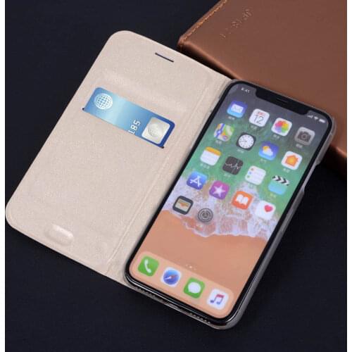 Luxury PU Leather Wallet Case For iPhone X Flip Cover Scratch Resistant Carrying Bag With Card Holder Fundas Coque For iPhoneX