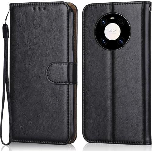 Folio Luxury Leather Case for On On Huawei Mate 40 Pro NOH-NX9 6.76'' Wallet Stand Flip Case Phone Bag With Strap