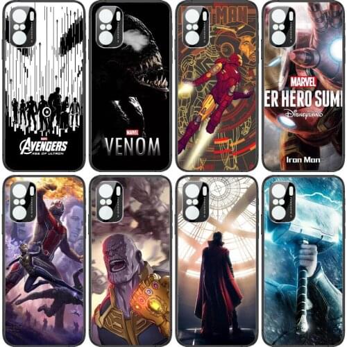 Cinematic Universe Phone Case For xiaomi redmi POCO F1 F2 F3 X3 Pro M3 9C 10T Lite NFC Anime Black Cover Silicone Back Prett mi