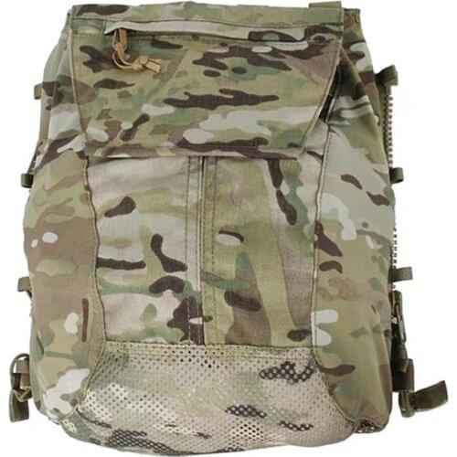 TMC Multicam Tactical Vest Zipper-on Panel Bag CPC AVS JPC2.0 Pouch Shooting Military Vest Plate Carrier Bags Free Shipping