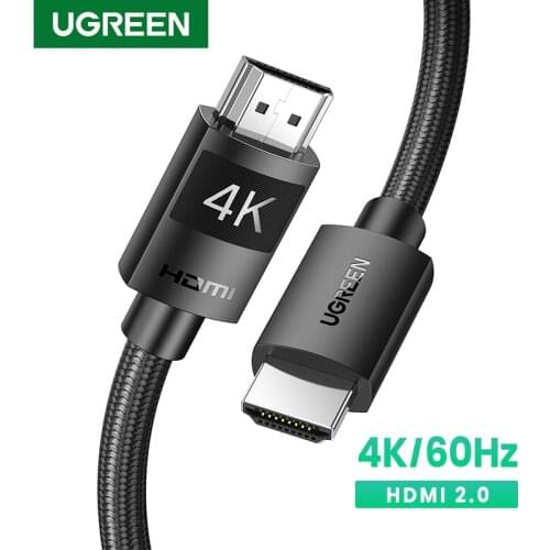 UGREEN HDMI Cable 4K/60Hz HDMI 2.0 Cable for RTX 3080 PS4 Xbox HDMI Splitter HDMI Switch Aux Ethernet cable 4K 3D Cable HDMI