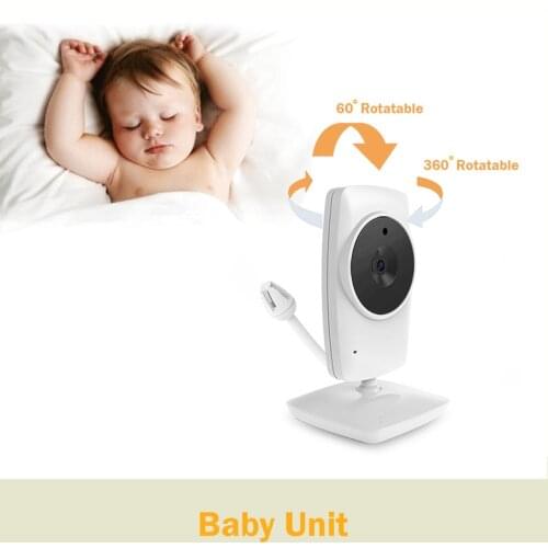 Smart SM32 Baby Monitor Two-way Conversation Ambient Temperature Detection Night Vision Lullaby Playing Night Photography Mode