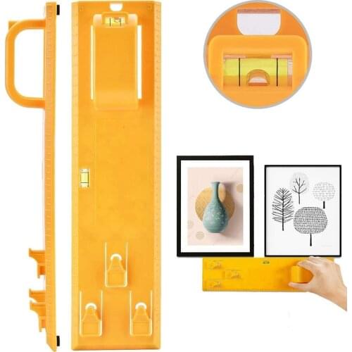 Pictures Frame Hanger Picture Hanging Kit Tool Picture Hanger Tools with Level Suitable for All Wall Materials Picture Frame