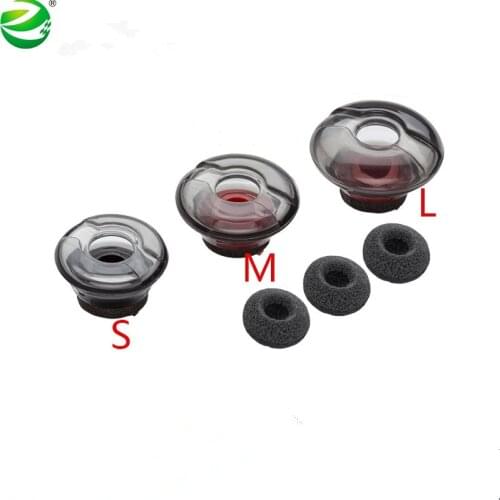 ZycBeautiful New Clear Earbuds Tips Eargels For Plantronics For Voyager LEGEND 5200 Earphone and Headphones Accessorries S/M/L